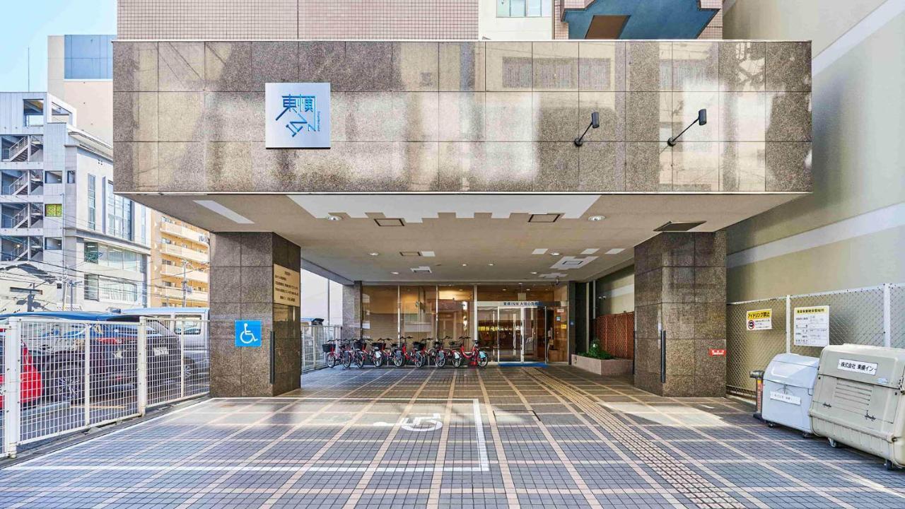 Toyoko Inn Osaka Shinsaibashi Nishi Bagian luar foto